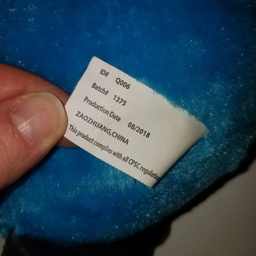 Kellytoy Blue Peacock Plush 12